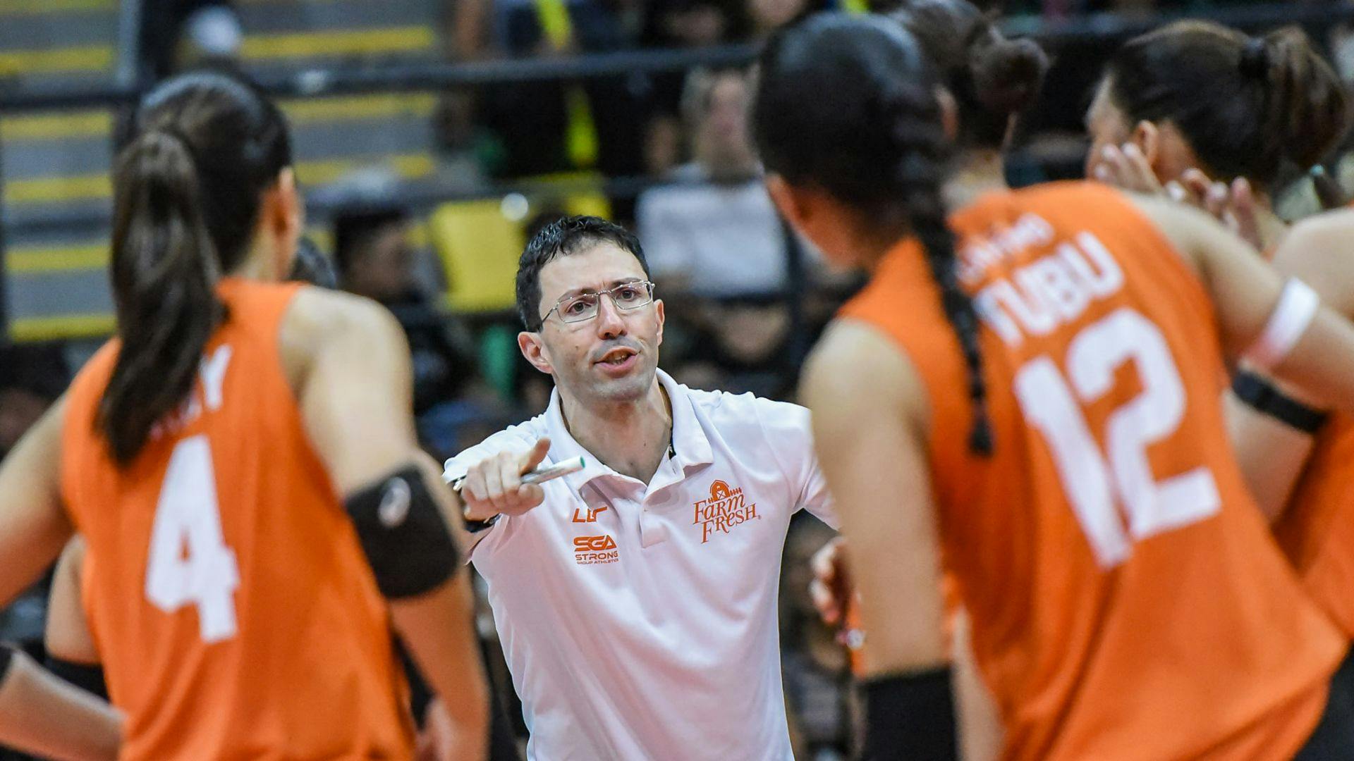 PVL: How high-spirited Alessandro Lodi became the right coach for Trisha Tubu, Farm Fresh